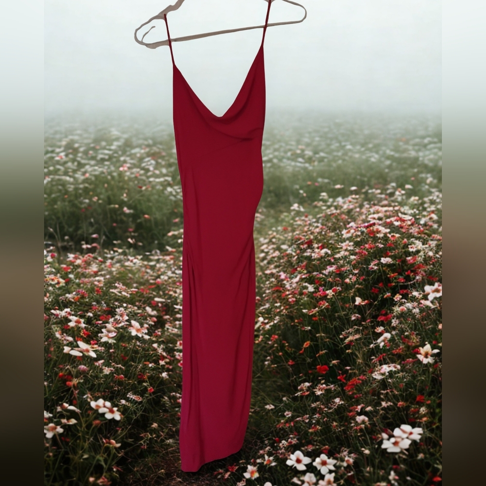 Diane Von Furstenberg Pink Maxi Dress